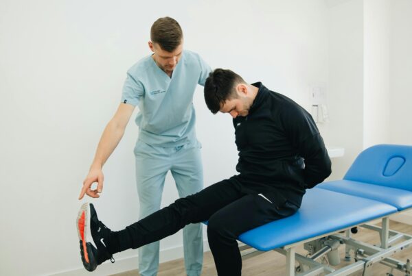 Therapeutic exercise session for joint rehabilitation and regenerative wellness